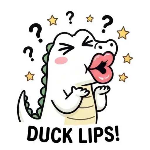 florak stickers, cute, funny, stickers, WhatsApp stickers, sticker pack, Alligator (47)